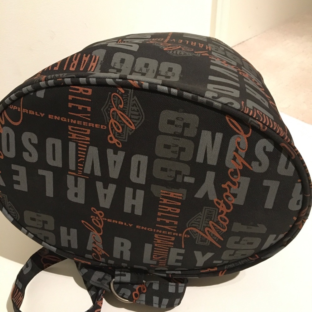 Harley Davidson Drawstring Backpack /Bag - image 5